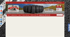 Desktop Screenshot of pneusbazar.com